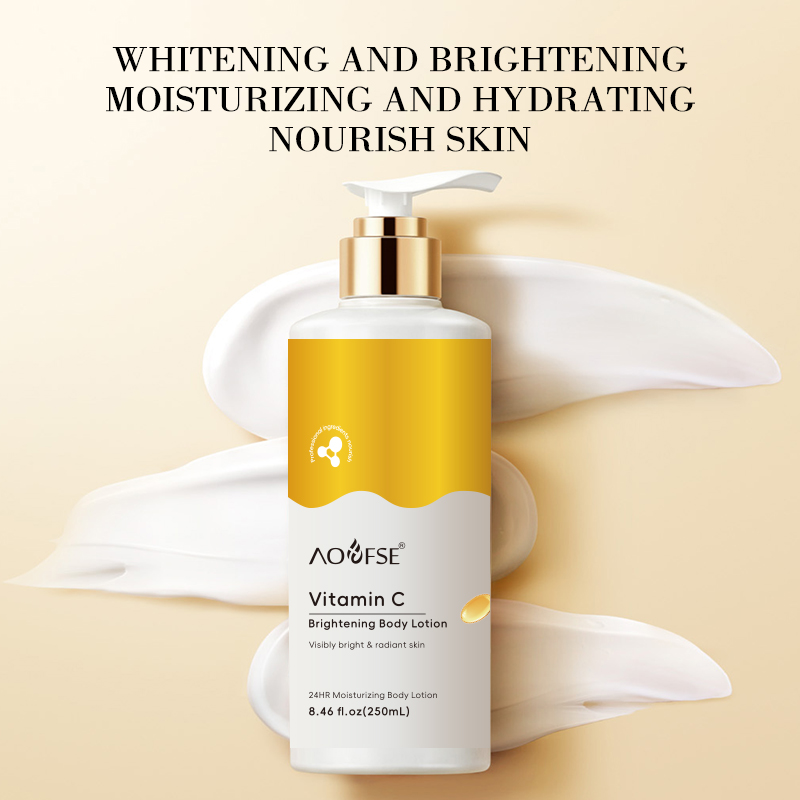 Oem Private Label Brightening Cream Very Moisturizing Body Milk Vitamin c Lightning Body Lotion
