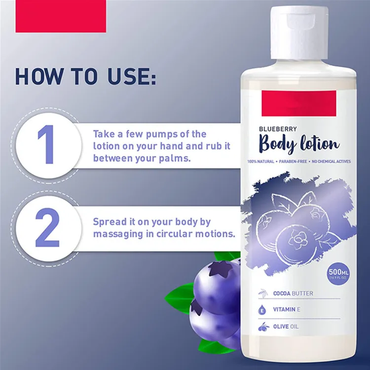 Blueberry Extract Lotion