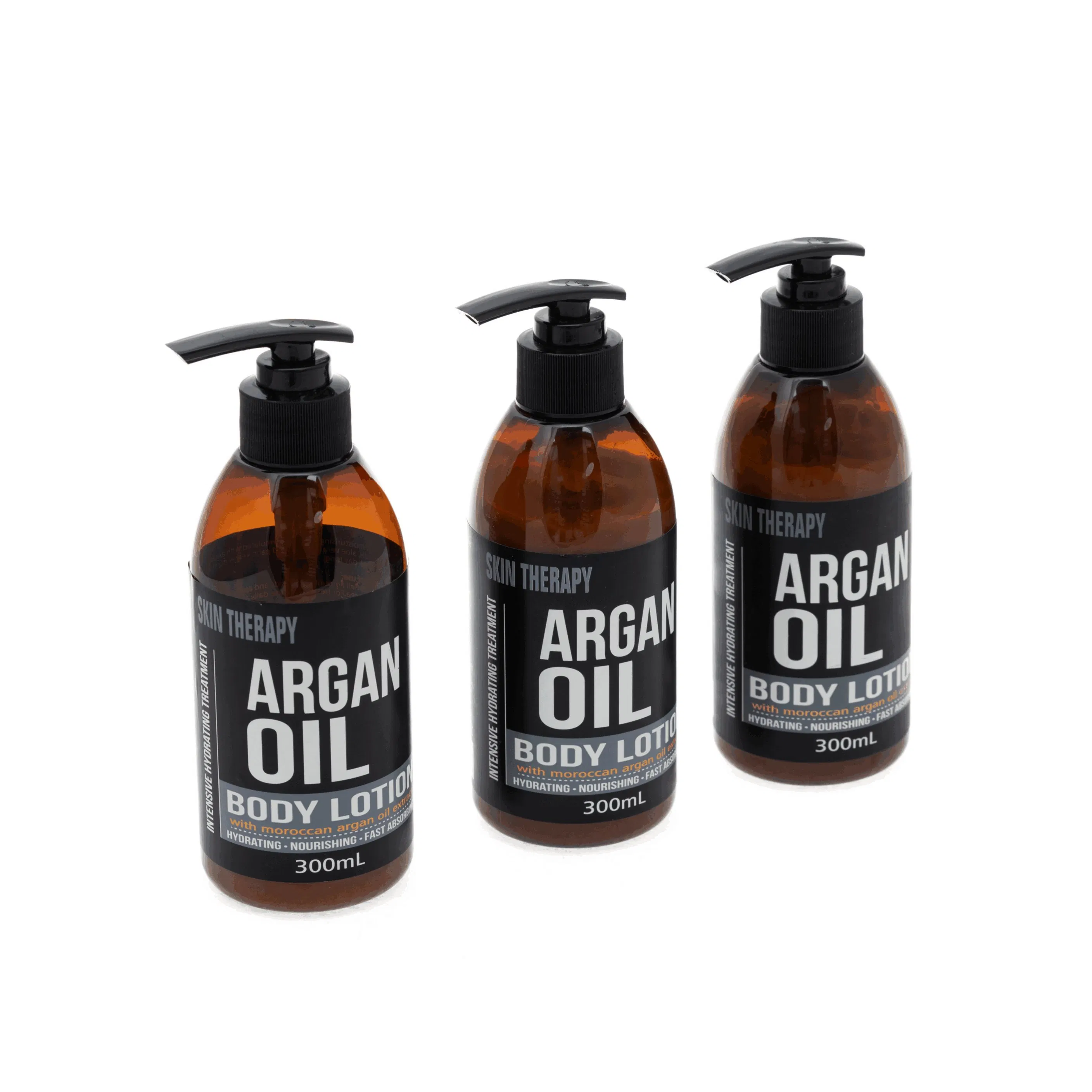 300ml Anti-Aging Argan Oil Body Lotion with Collagen and SPF 15 Protects and Firms Skin Reducing Wrinkles.