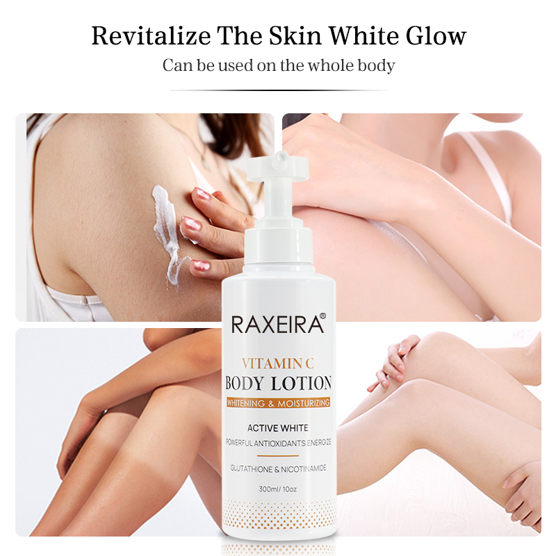 OEM/ODM Skin Whitening Vitamin C Instantly Whiten Body Lotion Moisturizing Face Cream &amp; Lotion Wholesale Body Whitening Lotion