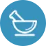 Wet grinding process icon for tungsten carbide manufacturing