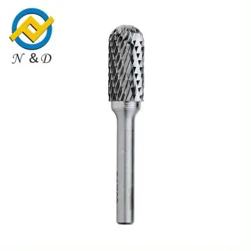 Tungsten Carbide Ball Nosed Cylindrical Burr for precision engineering