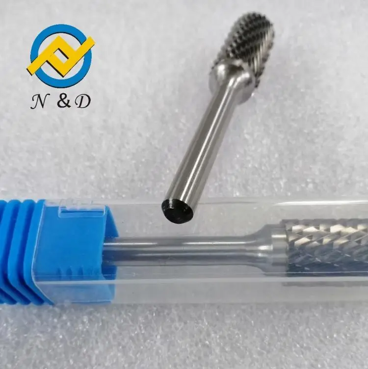 High-Quality N&D Tungsten Carbide Type A Cylinder Shape Rotary Burrs Manufacturers, Factory