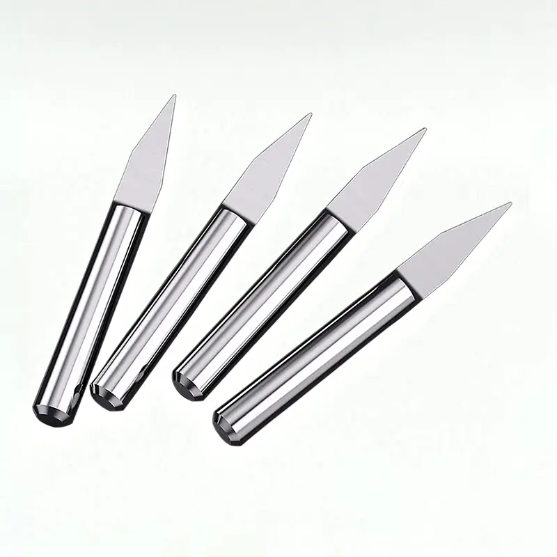 CNC Engraving Bit in operation on engraving machine