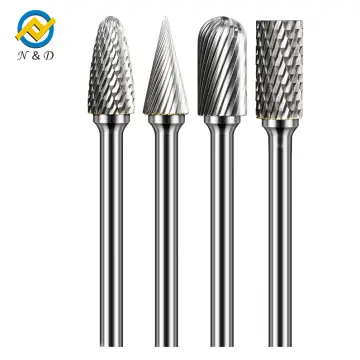 High Quality Tungsten Carbide Rotary Burrs for precision cutting and machining