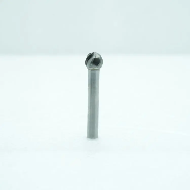 Tungsten carbide burr ball shape type D aluminium cut