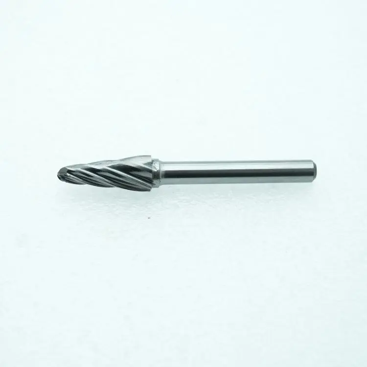 Tungsten carbide ball nosed cone Type L aluminium cut