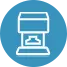 Sintering process icon for carbide blank densification