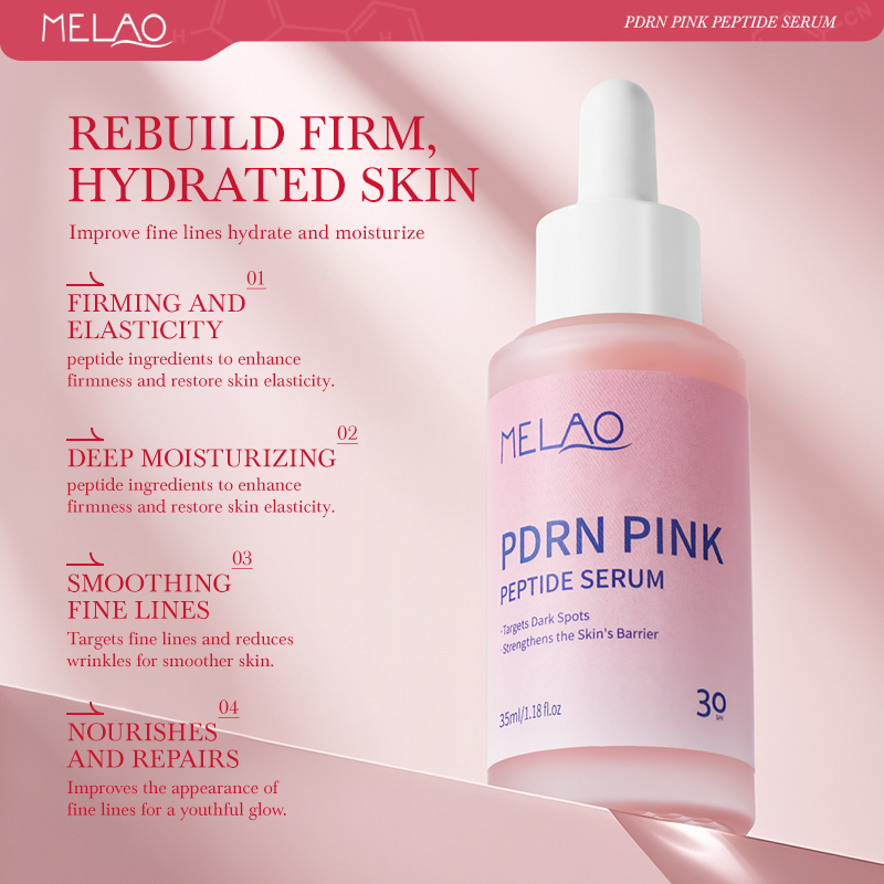 In Stock for DNA PDRN Peptide Serum With Niacinamide&amp;collagen Anti-Aging Moisturizing Firming Facial Serum 30mL Hyaluronic Acid