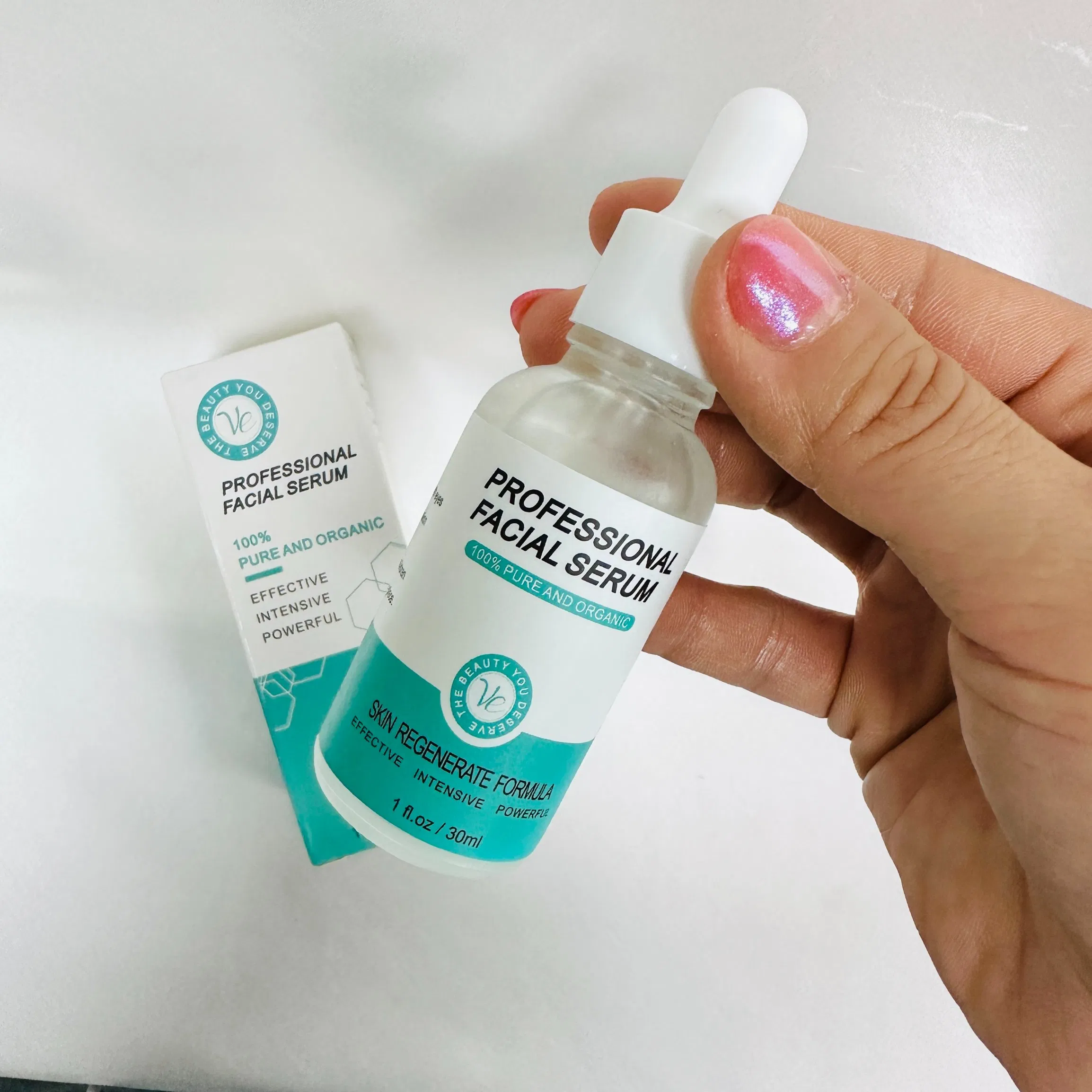 Private Label Anti-Wrinkle Organic Pure Vitamin C Face Hyaluronic Acid Retinol Facial Serum