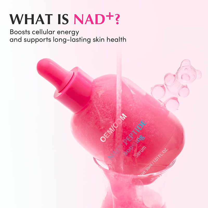 OEM/ODM NAD+ Peptide Skin Brightening Vitamin C Essence Containing Nicotinamide 30ml Strengthens Skin Barrier Moisturize Serum