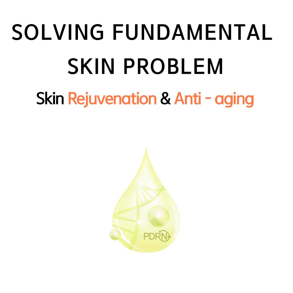 PDRN Brightening Facial Serum Skin Repair Moisturizing Anti-Aging Ampoule for Glowing Skin OEM private label korean