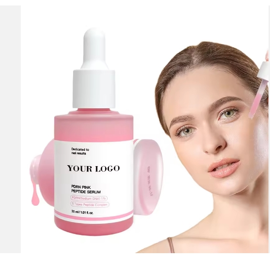 High Concentration Pdrn Pink Peptide Serum Niacinamide 30ml Korean Facial Skincare Factory