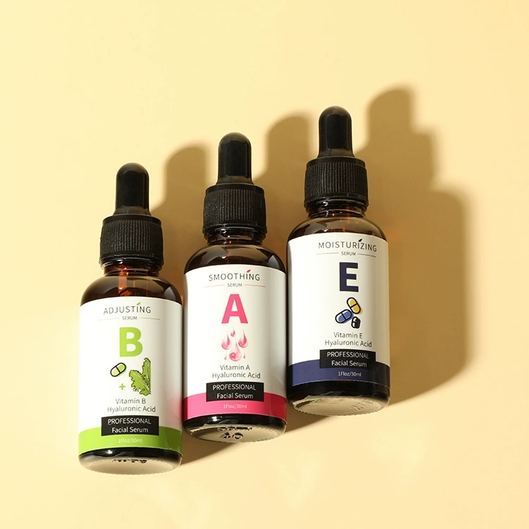 OEM Hyaluronic Acid Collagen Moisturizing Hydrating Smoothing Retinol Snail Arbutin Vitaming C Serum