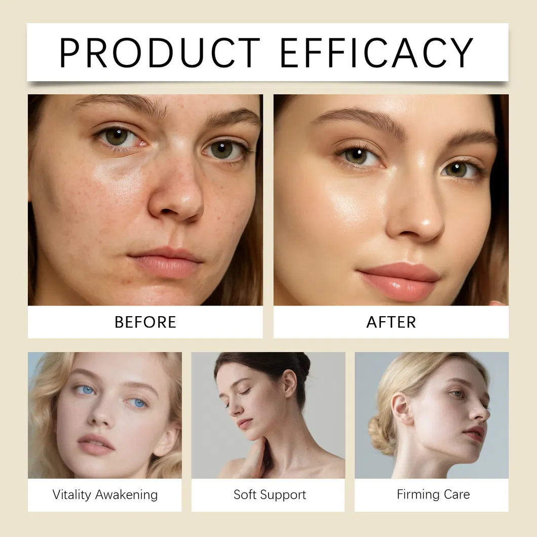 Private Label Organic Face Serum Hydrating Hyaluronic Acid Facial Serum for Exfoliating Brightening Skin Care
