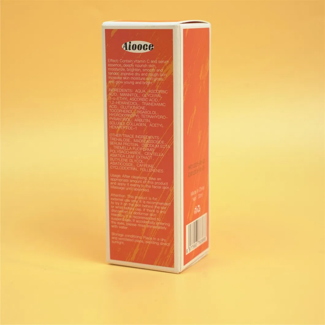 Vitamin C High Quality Hydrating Facial Serum Reduces Fine Lines and Brightens Skin Naturally Without Added Retinol