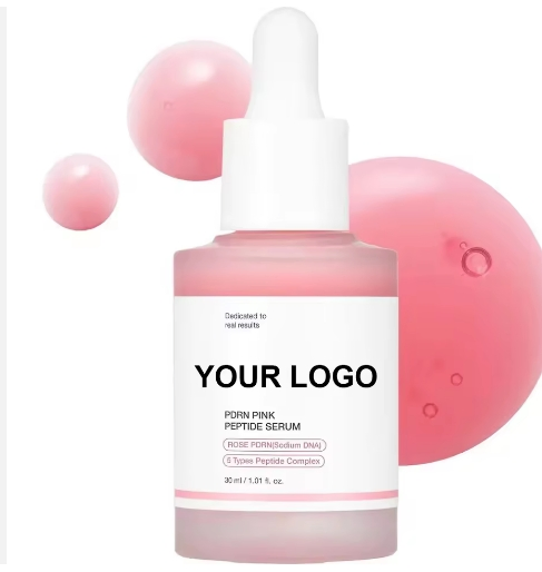 High Concentration Pdrn Pink Peptide Serum Niacinamide 30ml Korean Facial Skincare Factory