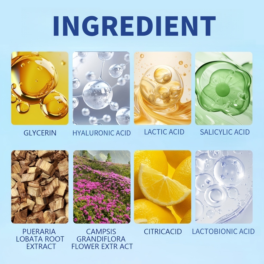 Wholesale 30ml Firming Face Serum AHA BHA PHA Hyaluronic Acid Anti-Aging Moisturizing Exfoliating Pore Shrinking Acne OEM