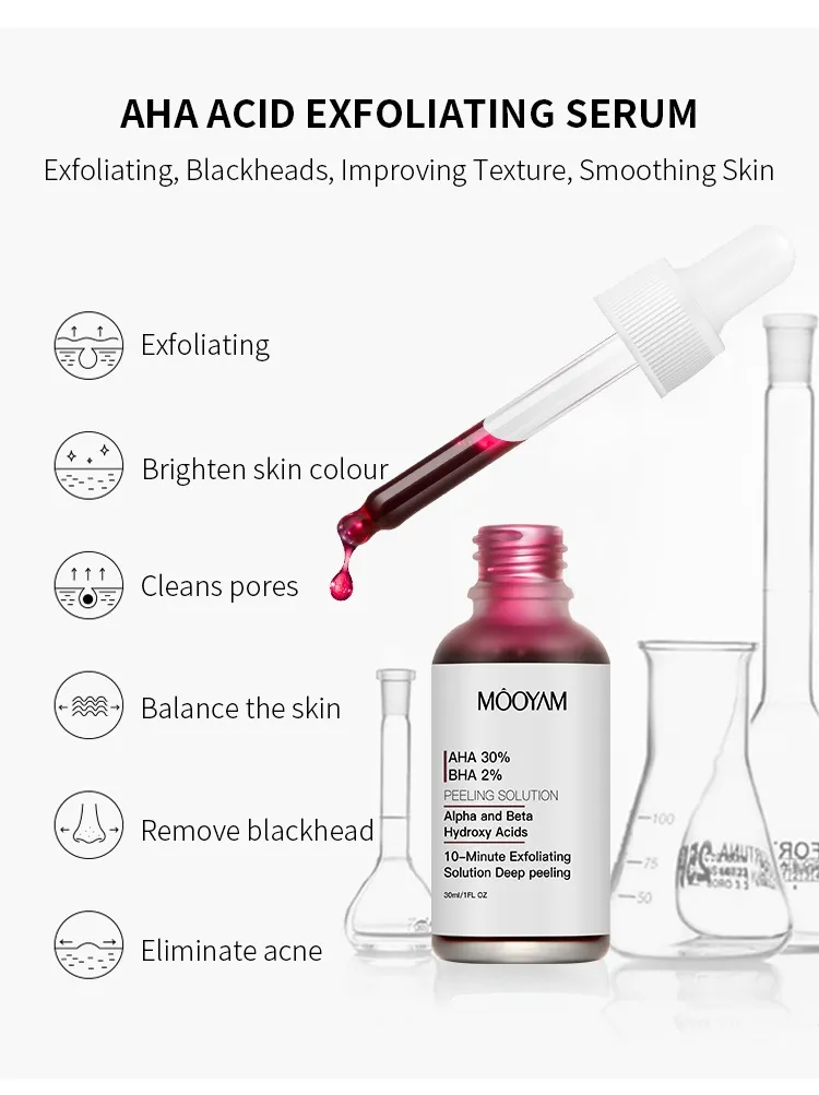 Exfoliating Face Serum Shrink Pores Skin Care Products Hydrating Face Glowing Serum