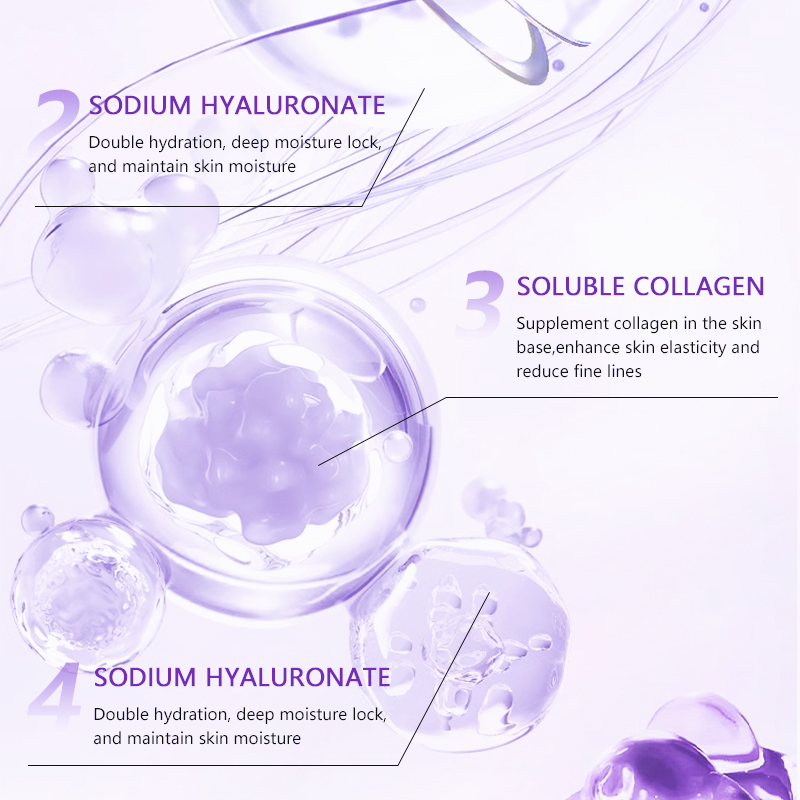 Collagen Skin Tightening Microneedling Repair Damaged Barrier Reduce Dark Spot Anti-wrinkle Skin Care Serum For Face