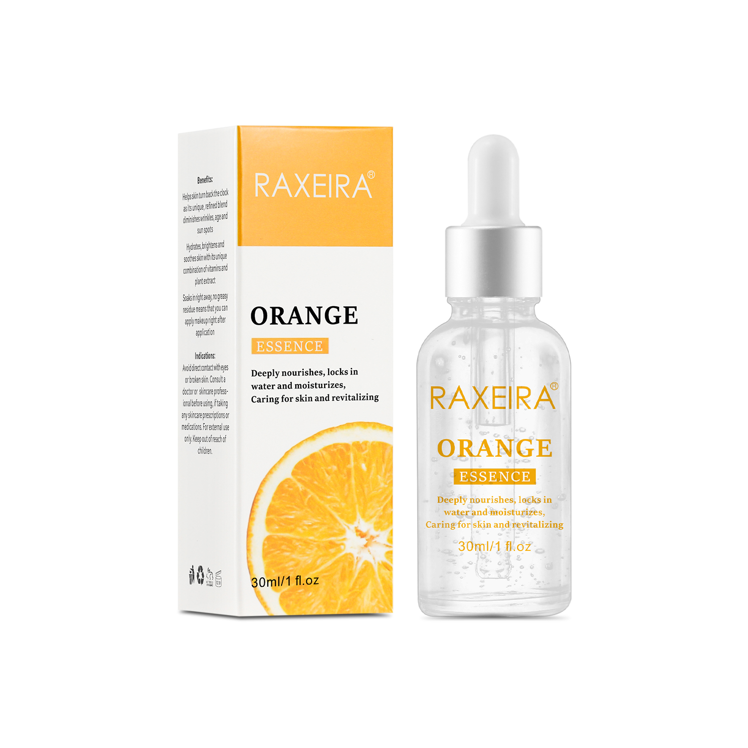 Hot Sale Anti Aging Face Skin Care Vitamin C Serum Retinol and Hyaluronic Acid Face Serum Liquid in Stock Female