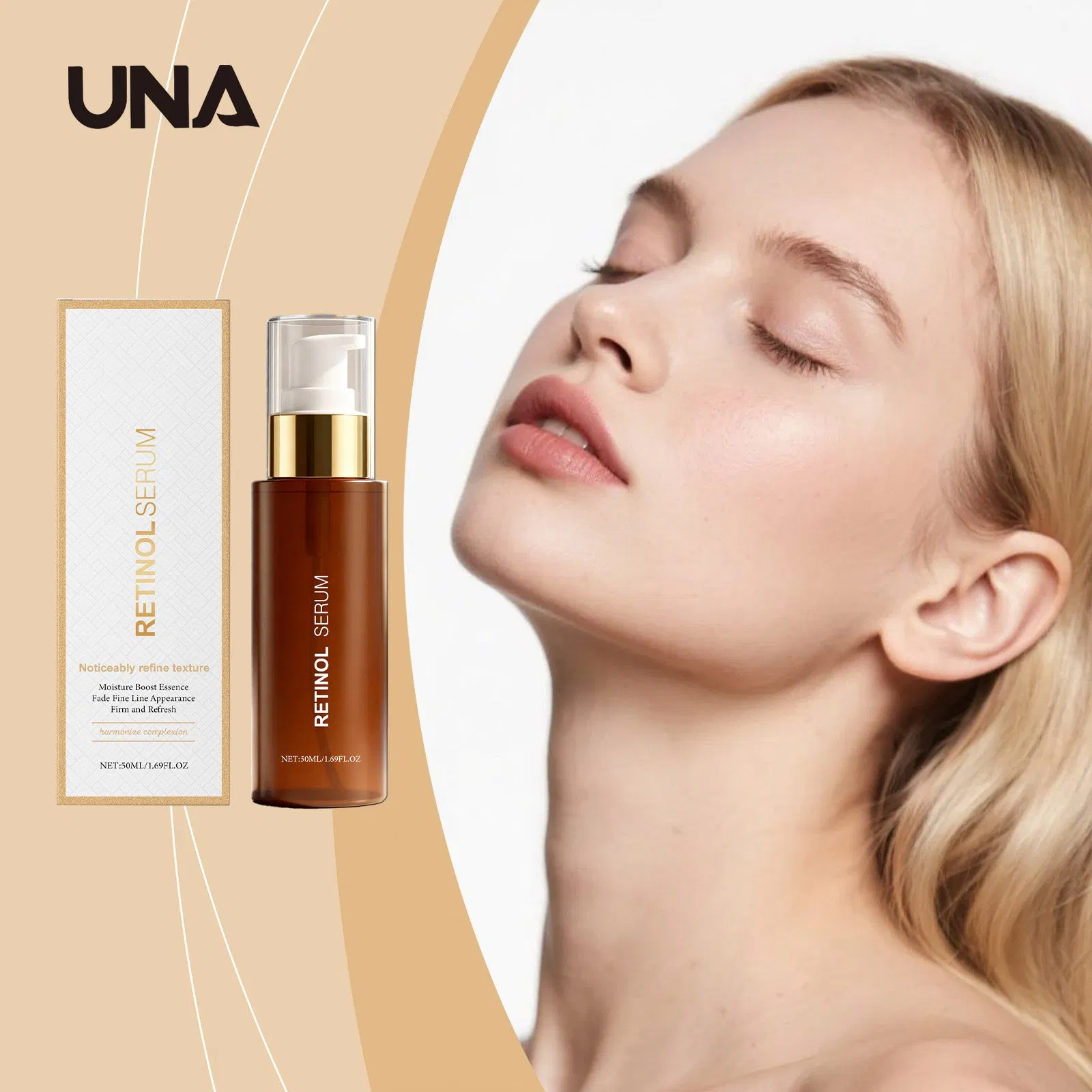 Retinol Essence Serum - Hydrates Skin, Fades Fine Lines and Evens Skin Tone for Daily Care