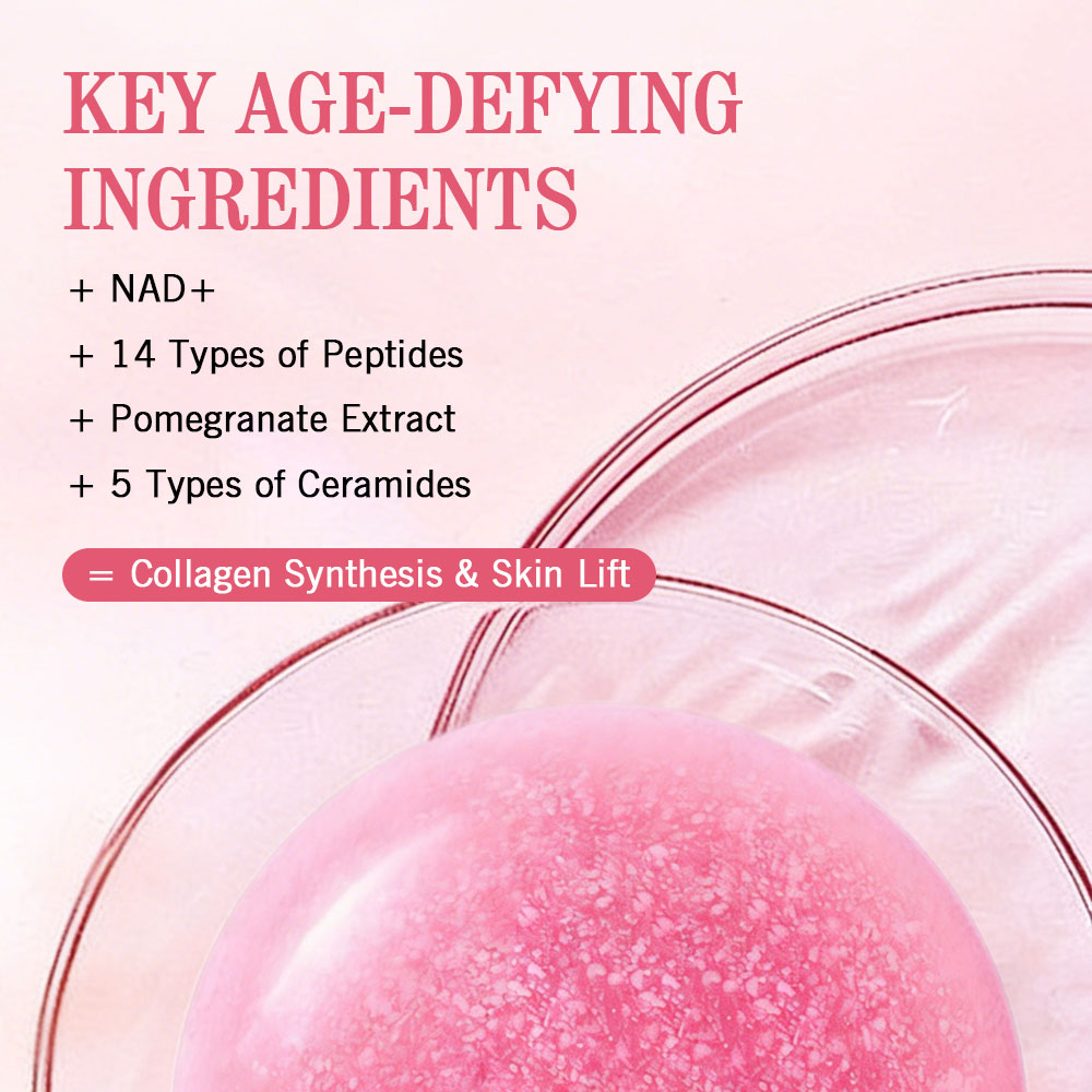 NAD+ Peptide Anti-Aging Serum Korean SkinCare Collagen Hydrating Antioxidant Firming Wrinkles Radiant Glow Face Serum