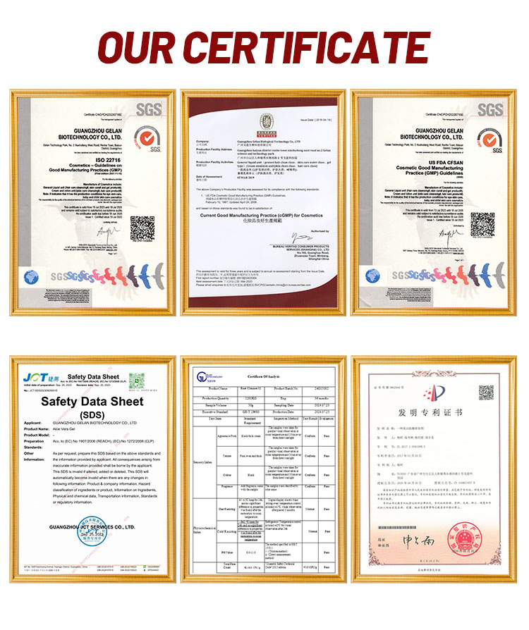 Certificates