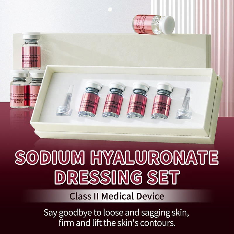 OEM Hight Quality Hyaluronic Acid Tranexamic Acid Acne Glow Pdrn Serum in Set for Face Peptide Serums for Face