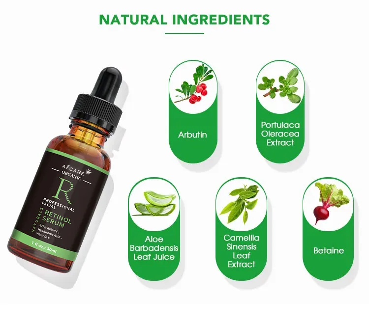 Private Label Anti-Wrinkle Firming Skin Moisturiozing Face Care Retinol Serum