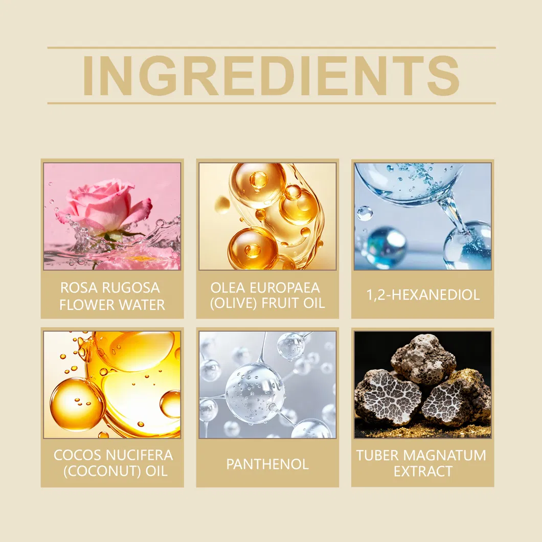 Private Label Organic Face Serum Hydrating Hyaluronic Acid Facial Serum for Exfoliating Brightening Skin Care