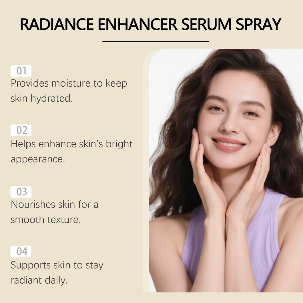 Private Label Organic Face Serum Hydrating Hyaluronic Acid Facial Serum for Exfoliating Brightening Skin Care