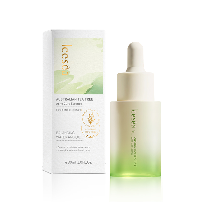 OEM Australian Tea Tree Oil Acne Treatment Serum Oil Control Pore Minimizing Blemish Control For Oily Acne Prone Skin