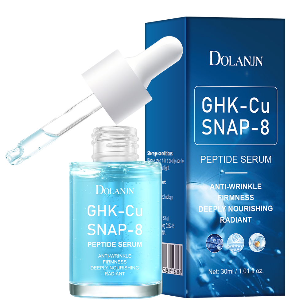 ODM Korean Skin Care Snap-8 Multi-Peptides Blue Copper Peptide Serum Firming Skin Elasticity Ghk-cu Peptide Face Serum