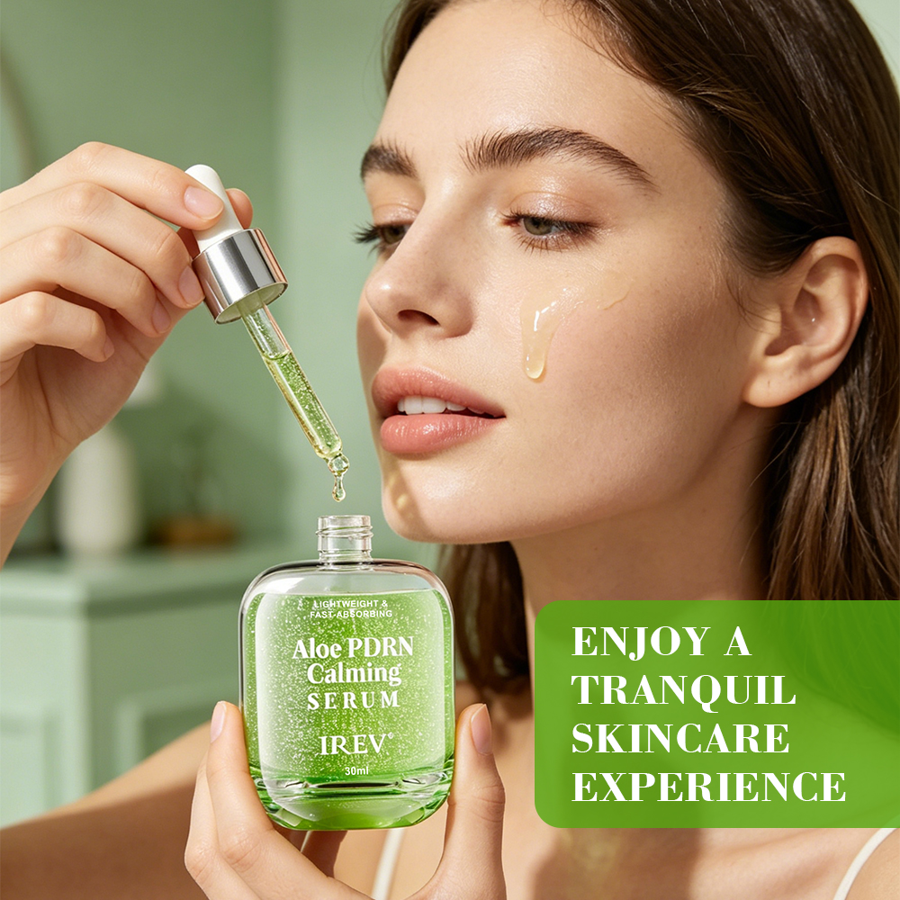 IREV Aloe Pdrn Calming Serum Improving Melanin Deposition Enhancing Facial Luster Whitening Brightening Serum