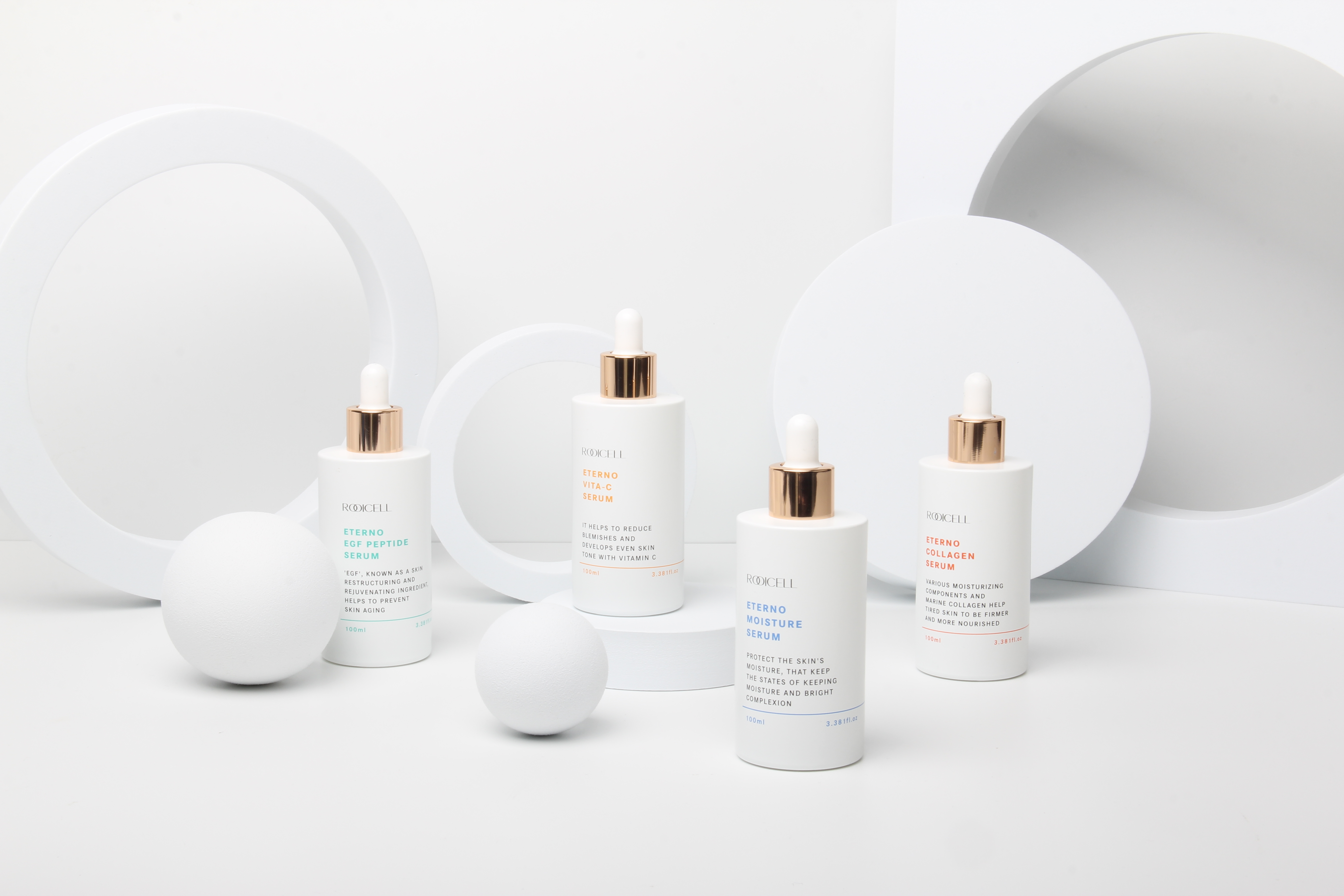 [ROOICELL] Facial Serum Eterno Ordinary serum Korean cosmetics Vita 100ml Brightening Firming Treatment Beauty