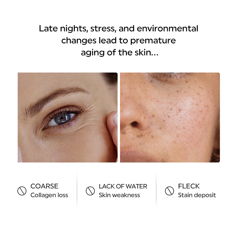 TWG RTS Hot Selling 5 In 1 Facial Serum Face Moisturizer Anti Dark Spots Nourishing Skin Collagen Vitamin C Whitening Face Serum