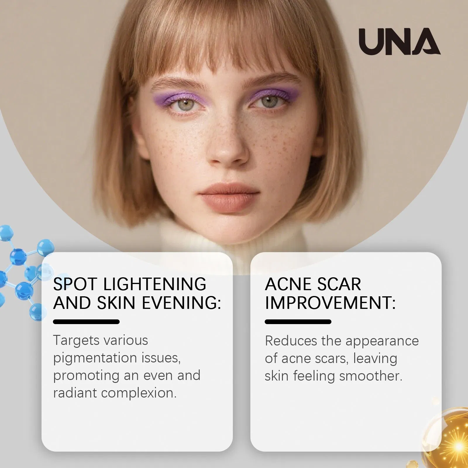 Niacinamide Roll-on Essence Serum - Locks in Moisture with a Lightweight, Fast-Absorbing Texture