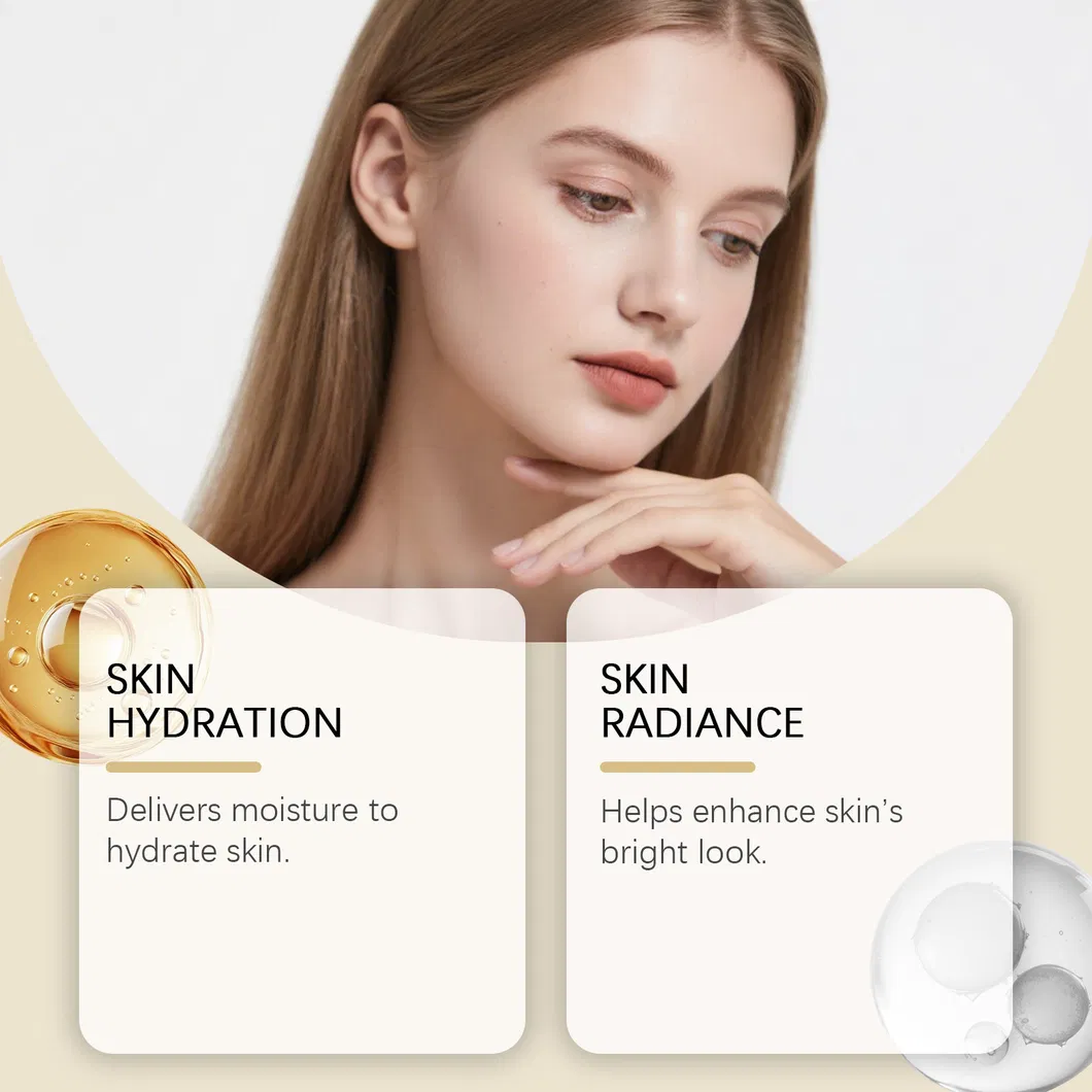 Private Label Organic Face Serum Hydrating Hyaluronic Acid Facial Serum for Exfoliating Brightening Skin Care