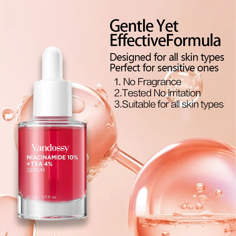 Private Label 10% Niacinamide &amp; Tranexamic Acid Serum for Sensitive Skin