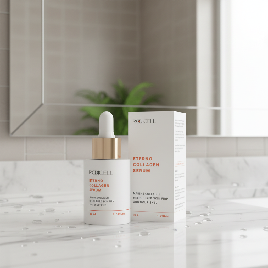 [ROOICELL] Skin Eterno Collagen Ordinary serum Korean cosmetics Serum Face Moisturizing Booster Fluid Hydrating