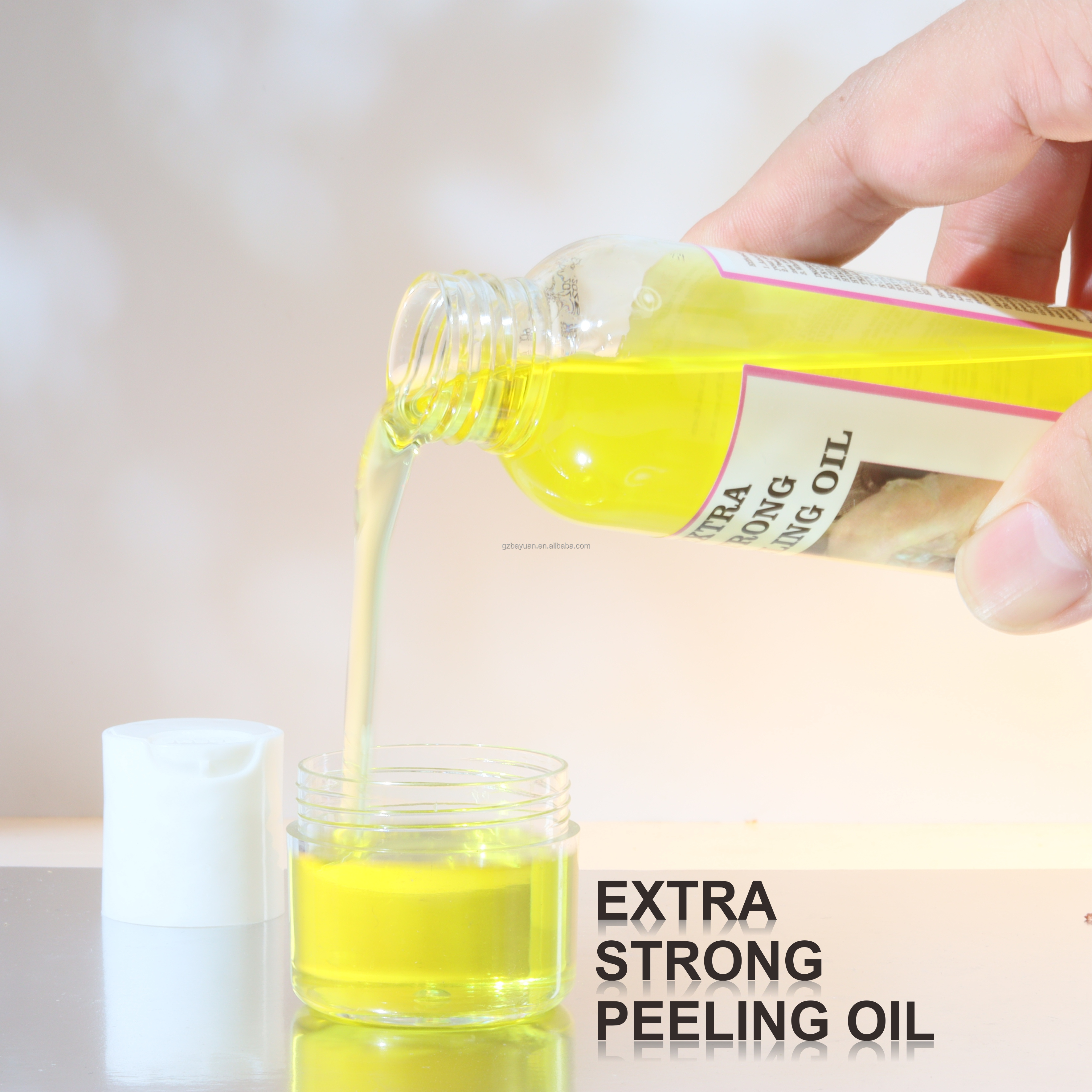 Extra Strong Peeling Oil Whitening Serum for Face Marks Scars Dark Spots Repair with Vitamin C &amp; Hyaluronic Acid 110ml