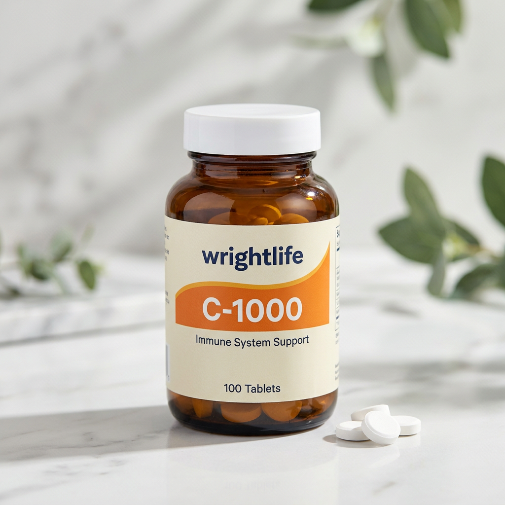 Vitamin C 1000mg 60 Tablets High Potency Immune Support Antioxidant Hair Growth OEM Adult Supplement