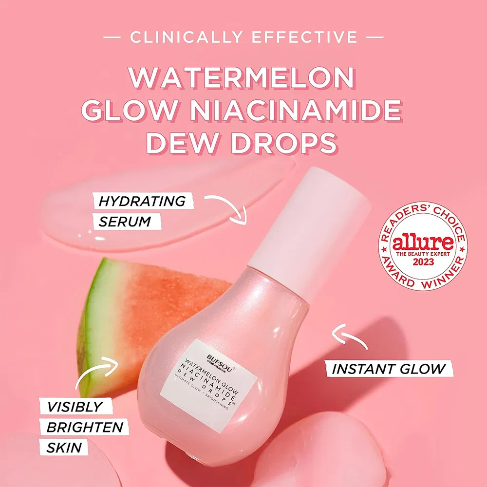 Watermelon Glow Face Serum Anti Aging Hydrating Smooth Skincare Whitening Serum All Skin Types
