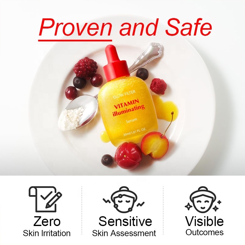 Brightening &amp; Whitening Vitamin Illuminating Skincare Serum