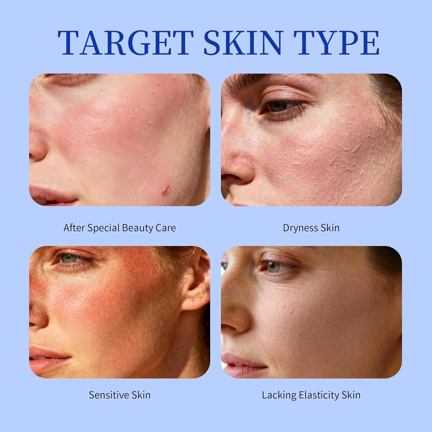 OEM Copper Peptides Serum Face Repairing Tightening Collagen Boosting GHK-Cu Peptide Hyaluronic Acid Anti-Aging Skincare