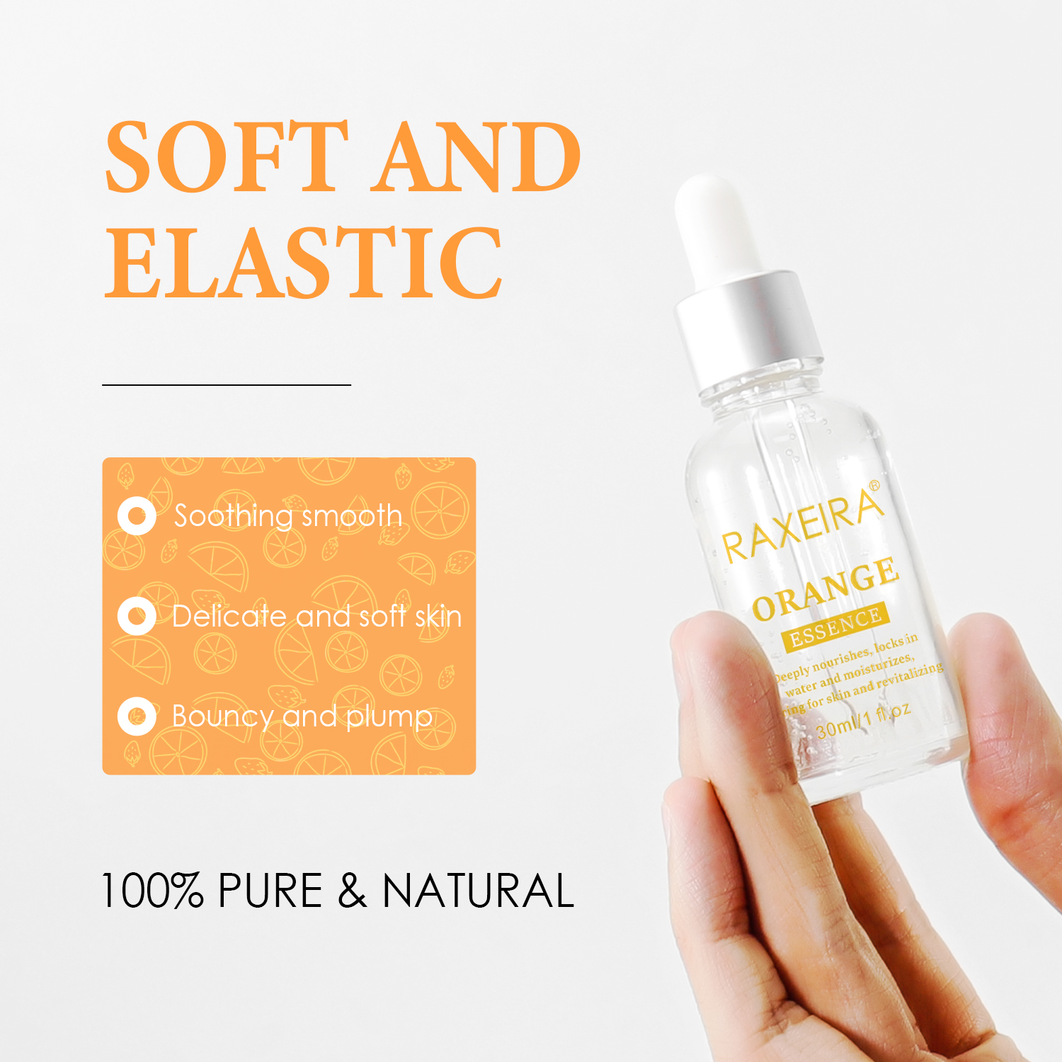Hot Sale Anti Aging Face Skin Care Vitamin C Serum Retinol and Hyaluronic Acid Face Serum Liquid in Stock Female