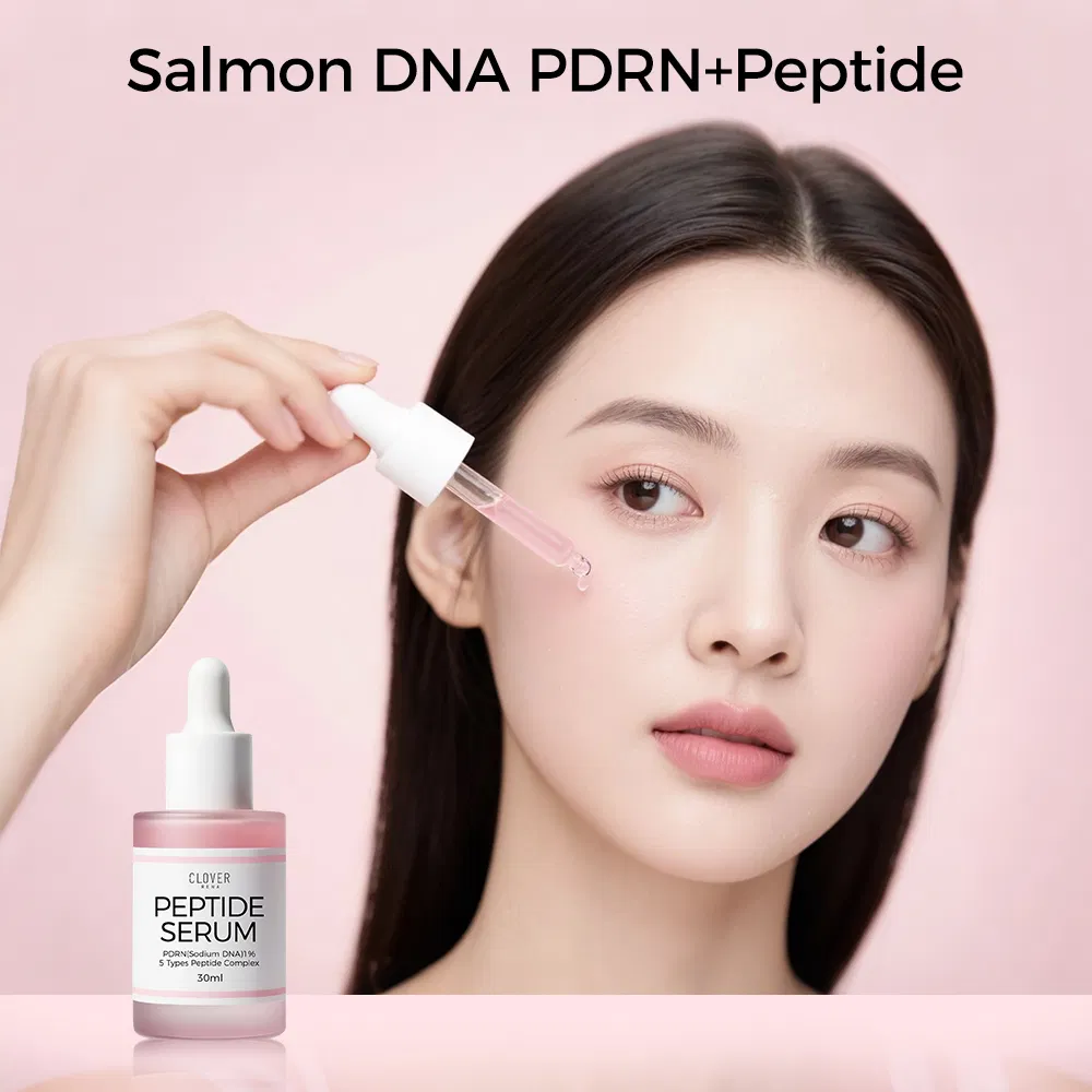 Pink Peptide Serum Glow Anti Aging Firming Niacinamide Face Skincare Facial Serum