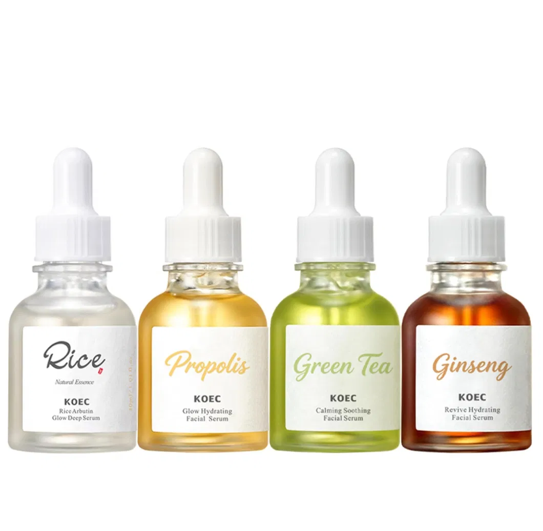 Calming Serum Green Tea Serum Moisturizing Sensitive UV Irritated Skin Daily Korean Skin Care Centella Asiatica Tone Brightening Anti-Aging Facial Serum