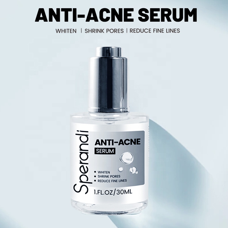 Oem Natural Herbal Facial Black Head Dark Spot Remover Pore Shrinking Skin Care Azelaic Acid Anti Acne Face Serum